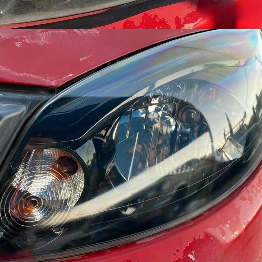 Farol cristalino depois da revitalização